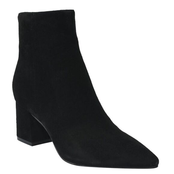 Revolve Marc Fisher Jina Leather Suede Ankle Bootie NWOT - Picture 1 of 9
